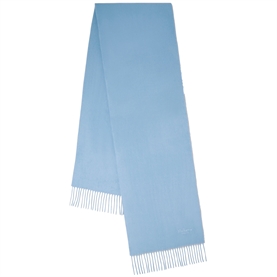 Mulberry Cashmere Scarf Poplin Blue
